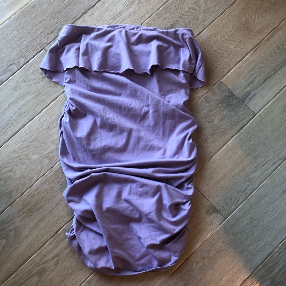 Victoria’s Secret lilac ruffle bra top dress